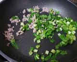 簡単！美味しい！小松菜と挽肉の炒飯作り方2写真