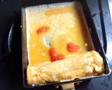 お弁当にジューシー♡明太子のだし巻き卵作り方3写真
