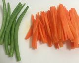鶏肉の野菜巻き作り方1写真