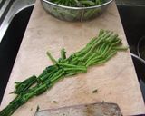 ミズの炒め物作り方1写真
