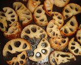 れんこん・ちくわの胡麻酢きんぴら作り方3写真