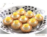 お花のレアチーズタルト作り方9写真