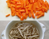 炊き込みご飯～きんぴらごぼう風作り方1写真