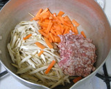 炊き込みご飯～きんぴらごぼう風作り方2写真