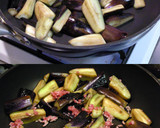 麻婆茄子風の豚挽肉と茄子の味噌炒め作り方3写真