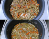 炊き込みご飯～きんぴらごぼう風作り方4写真