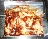 手羽元でBBQ(バーベキュー)チキン作り方4写真