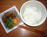 栄養満点♡→ܫ←♡ じゃこ納豆丼作り方1写真