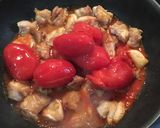 簡単！鶏肉のトマトソース煮込み作り方5写真