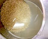 玄米の炊き方☆寝かさず炊飯器でもちもち☆作り方1写真
