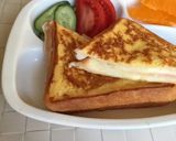 くりぬき食パンでハムチーズエッグトースト作り方11写真