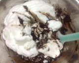 炊飯器でしっとり◆栗と胡桃のチョコケーキ作り方6写真