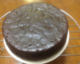 炊飯器でしっとり◆栗と胡桃のチョコケーキ作り方10写真