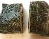 焼き鮭と佃煮昆布のおにぎらず作り方5写真
