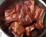 香辣排骨｜スペアリブのオイスター煮作り方1写真