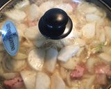 コク旨！かぶとベーコンのポタージュスープ作り方3写真