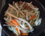 ザックザクサーモン✿白菜ミルク煮添え作り方4写真