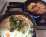 ザックザクサーモン✿白菜ミルク煮添え作り方15写真