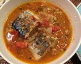 さば缶のカレースープ味とカニチャーハン作り方3写真