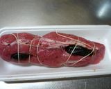 プルーンと玉葱のローストポーク作り方1写真