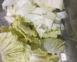 簡単!鶏胸肉と白菜・きのこのクリーム煮♡作り方3写真