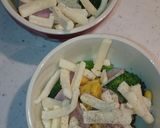 ＊ブロッコリーとベーコンのチーズ焼き＊作り方2写真