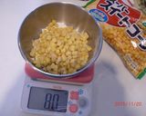とうもろこしかき揚げ★バラバラなりにくい作り方1写真