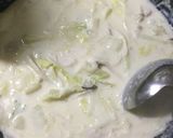 簡単!鶏胸肉と白菜・きのこのクリーム煮♡作り方10写真