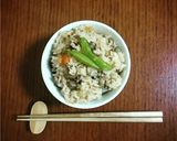 筑前煮リメイク☆筑前煮の炊き込みご飯作り方4写真