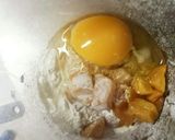 柿のベイクドチーズケーキ作り方1写真