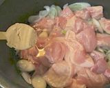 親子丼 中華風作り方1写真