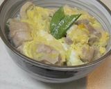 親子丼 中華風作り方3写真