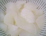大豆のお肉で　大根のそぼろ煮作り方4写真