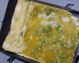 薄味仕立て☆カブの葉入り玉子焼き☆作り方4写真
