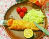 衣さくさく♪とろけるサーモンのレアカツ作り方2写真