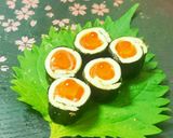 サーモンの海苔チーズロール作り方3写真