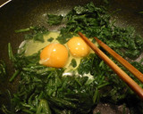 簡単！朝から栄養たっぷりほうれん草卵作り方5写真