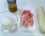 豚肉と長芋の炒めもの作り方1写真