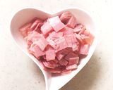 簡単♡HMでチーズとベーコンの豆腐パン作り方1写真