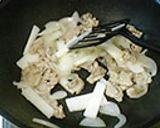 豚肉と長芋の炒めもの作り方4写真
