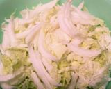 ☆簡単☆白菜と塩こんぶのサラダ作り方1写真