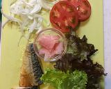 甘酢ショウガの鯖サンド作り方1写真