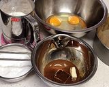 コーヒー×Wチョコムースのドームケーキ♡作り方1写真