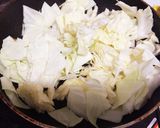 キャベツと卵のニンニク炒め作り方2写真