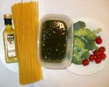 ジェノベーゼソースのパスタ料理♪作り方作り方1写真