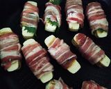 豚肉巻き(焼き豆腐)味噌味②作り方3写真