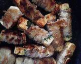 豚肉巻き(焼き豆腐)味噌味②作り方4写真