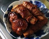 豚肉巻き(焼き豆腐)味噌味②作り方6写真
