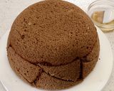 コーヒー×Wチョコムースのドームケーキ♡作り方24写真
