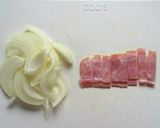味決まる☆簡単シャンタンカルボナーラ。作り方1写真